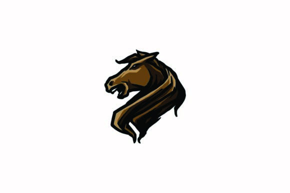 Animal Head Mascot Sport Logo - Horse