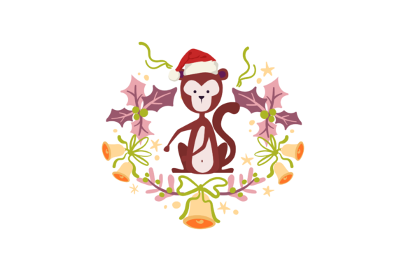 Christmas Frames Border with Animal: A Creative Design Asset
