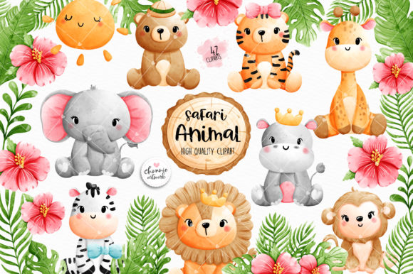 Safari Animals Clipart: Unlocking Jungle Animal Design Potential